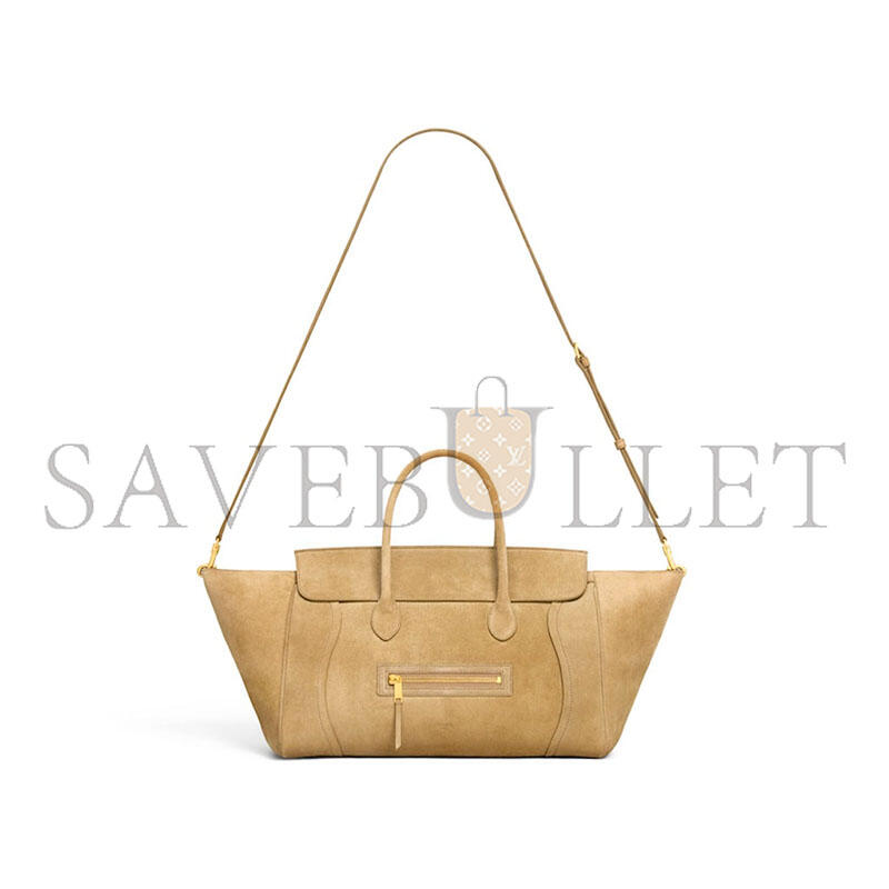 CELINE MEDIUM NEW LUGGAGE IN SUEDE CALFSKIN L100E2N22.02BG (36*22*16cm)